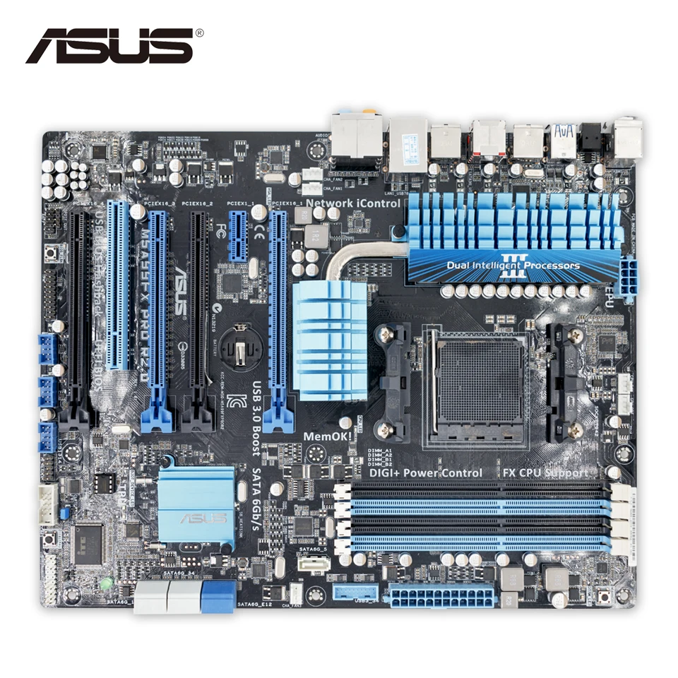 

Asus M5A99FX PRO R2.0 Desktop Motherboard 990FX Socket AM3+ DDR3 32G SATA3 USB3.0 ATX Second-hand High Quality