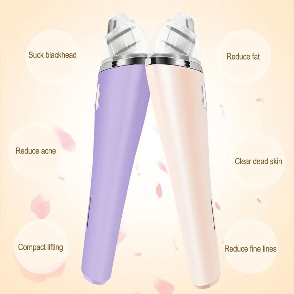 

Blackhead Removal Electric Rechargeable Facial Cleaner Suction Black Cutin Acne Face Skin Clean Care Dermabrasion Cleaning Brush