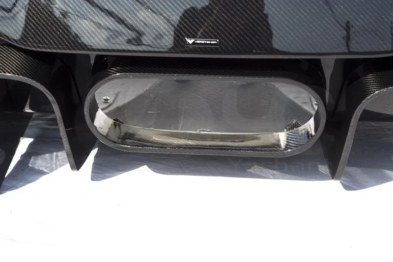 2010-2014 Ferrari F458 Italia Coupe & Spider Vorsteiner 458-VX Program Style Rear Bumper PCF (6)