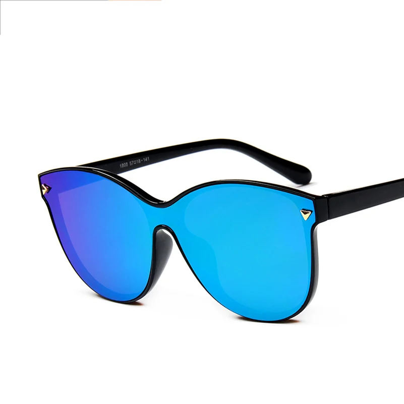 Sem aro óculos de Sol Das Mulheres Designer De Marca Nova Moda óculos de Sol Pretos