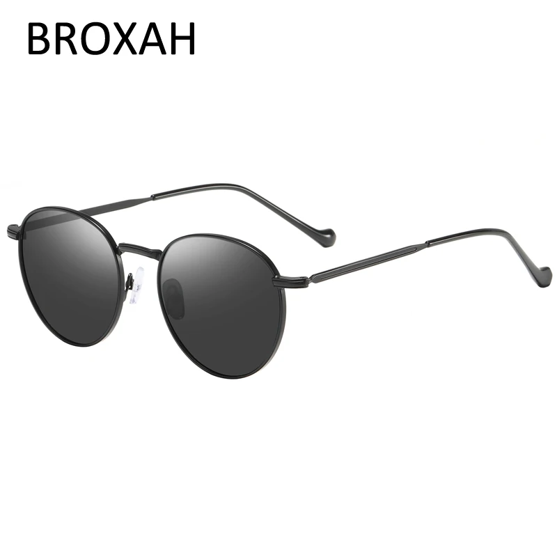 Fashion Metal Round Sunglasses Women Men Brand Designer 2019 Polarized Sunglasses Female Driving Glasses UV400 Gafas De Sol