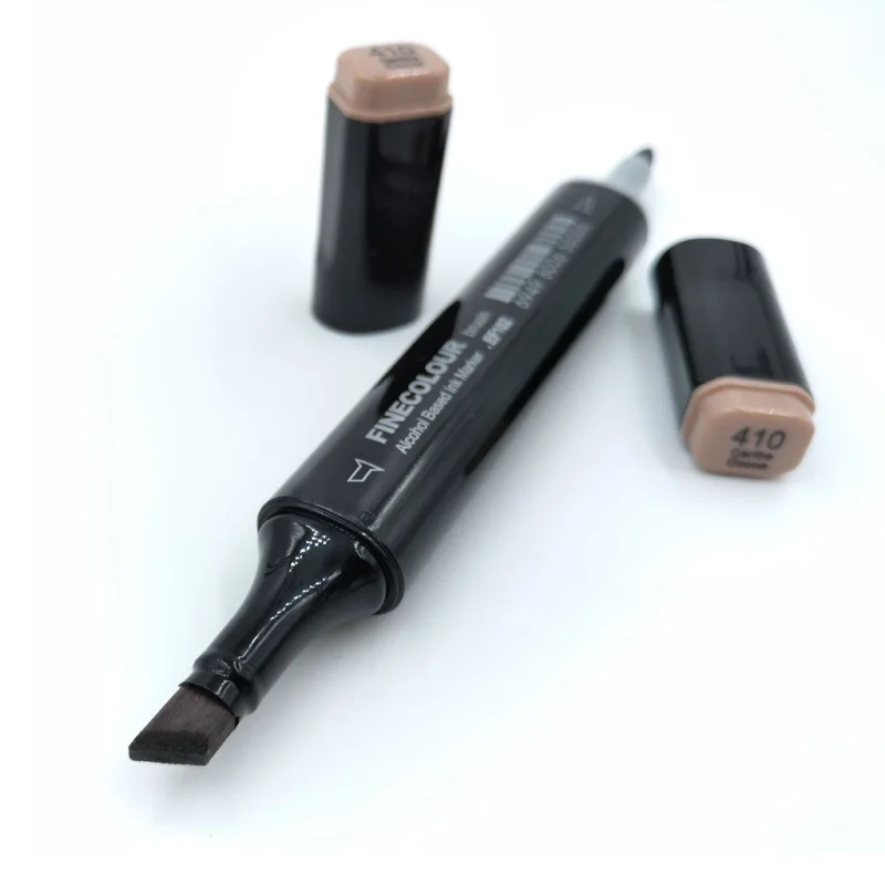 Finecolour 12 24 36 цветов фломастеры для рисования с двойной головкой ручка манги