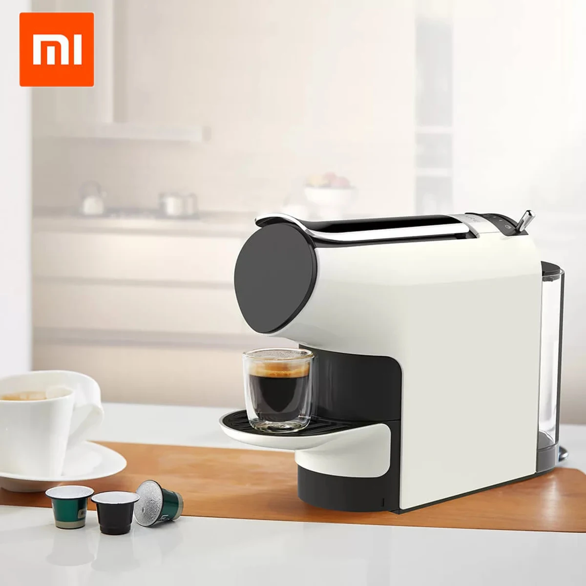 

Xiaomi Mijia SCISHARE Capsule Espresso Coffee Machine Automatically Extraction 9 Level High pressure Electric Coffee Maker