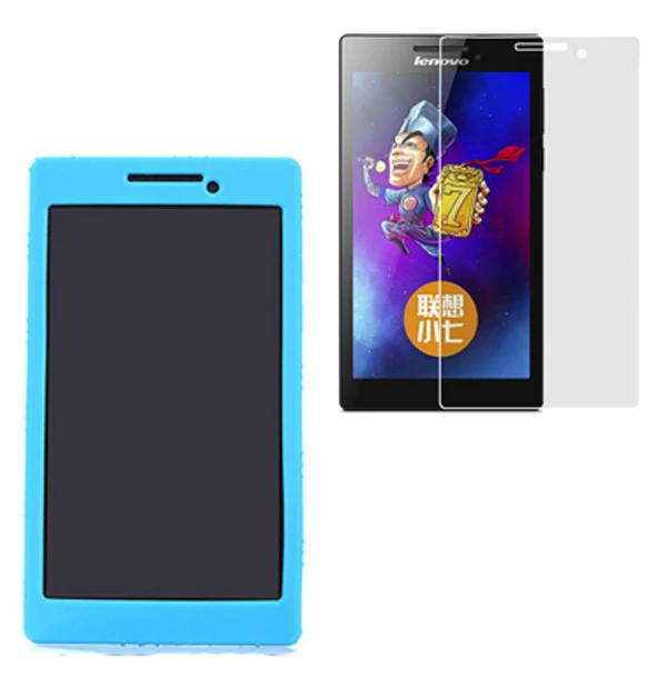 

1x Screen Protector , Ultra Slim Luxury Silicon Soft Cover Back Smart Shell Silicone Case For Lenovo Tab 2 Tab2 A7-10F A7 10 10F