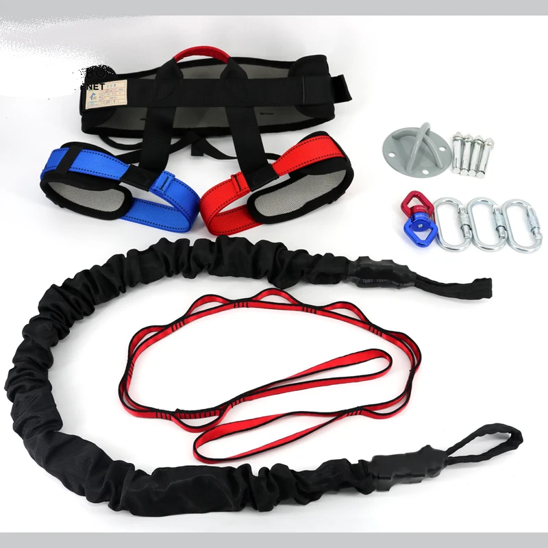 High Quality Pilates Suspension Elastic Sling Practice Pull Rope Bungee