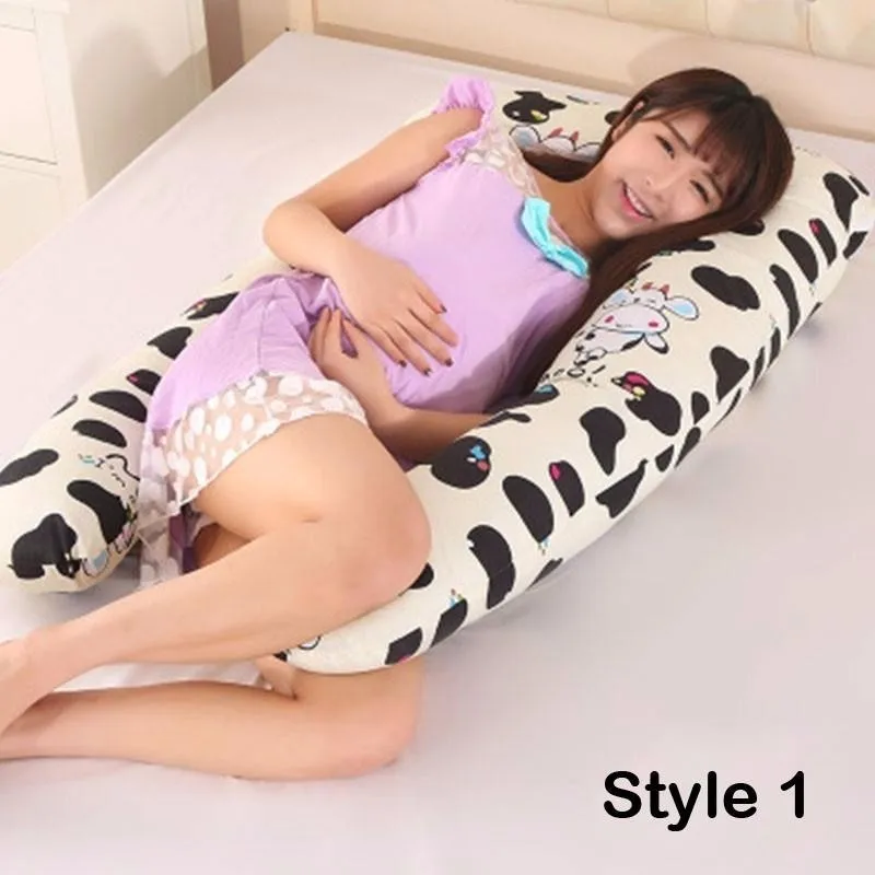130x70 см для беременных женщин наволочки кровать спальный 100% хлопок беременность u-образная наволочка боковые шпалы без наполнителя
