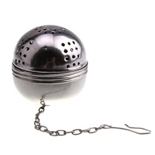Нержавеющая сталь в форме яйца чайники заварочный Фильтр Блокировка специй мяч
