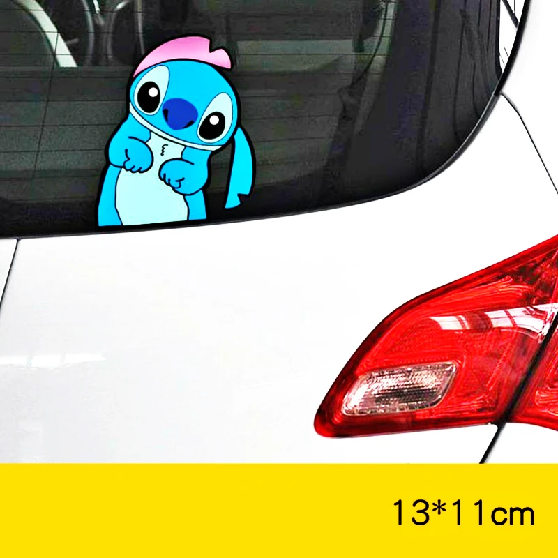 Etie мультфильм стежка автомобиля наклейки крышка наклейки с царапинами украшения для Chevrolet Captiva Нива Aveolacetti Sonic Spark Cruz Smart - Название цвета: 02