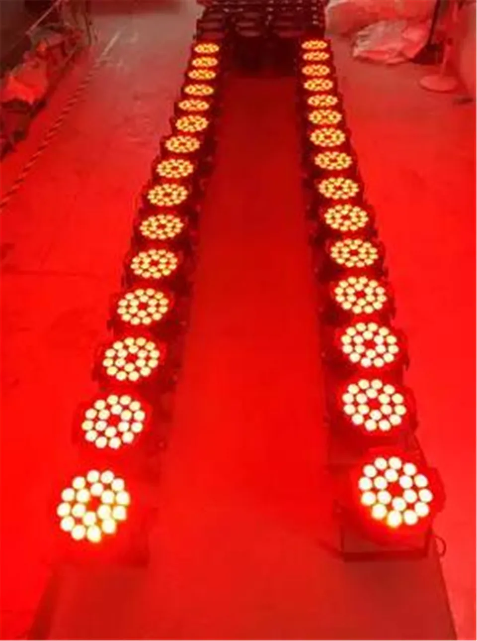 Aleacion de aluminio LED par 18x12 W RGBW 4 в 1 Par Can dj Par64 spotlight proyector wash iluminacion luz la etapa luz|rgbw 4in1|led parled can |
