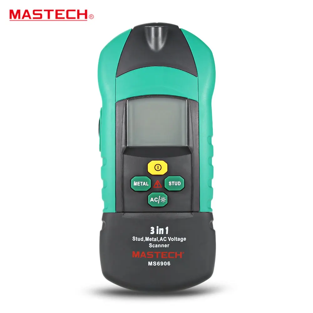 

MASTECH MS6906 3 in 1 Multifunctional Metal Stud AC Voltage Scanner Detector