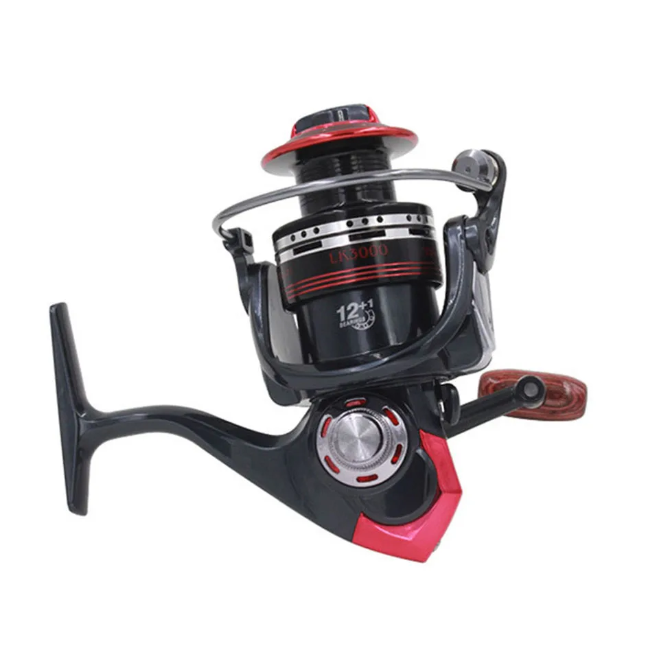 12+1 Rodamientos De Bolas Baitcasting Carrete Pesca Con Mosca Pesca De Alta Velocidad Labymos