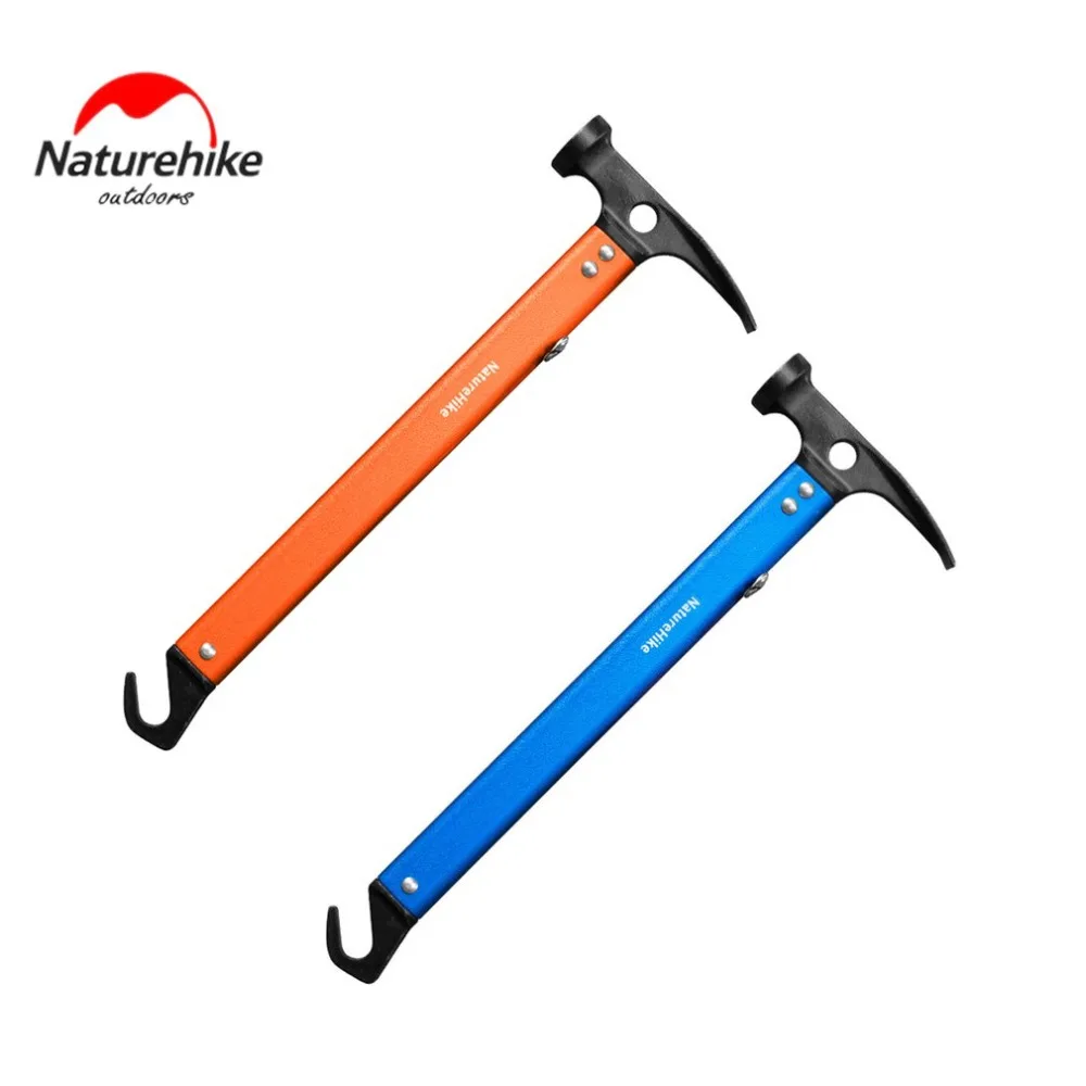 Outdoor Camping Tent Peg Stake Hammer Nail Puller Extractor Multifunctional Tool With Aluminum