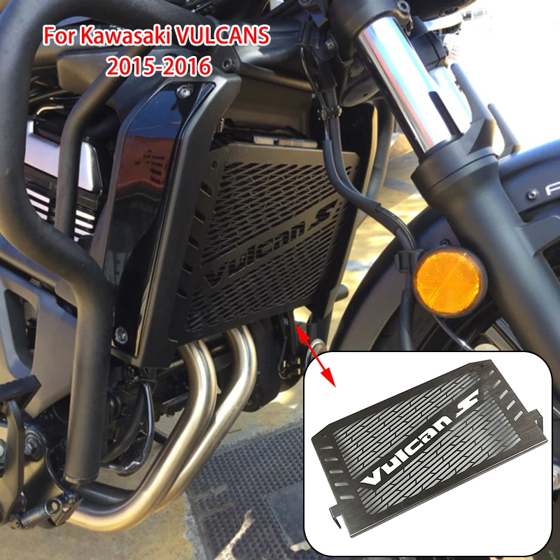 Защита для радиатора из нержавеющей стали мотоцикла Kawasaki Vulcan 2015-2016 650 | Автомобили