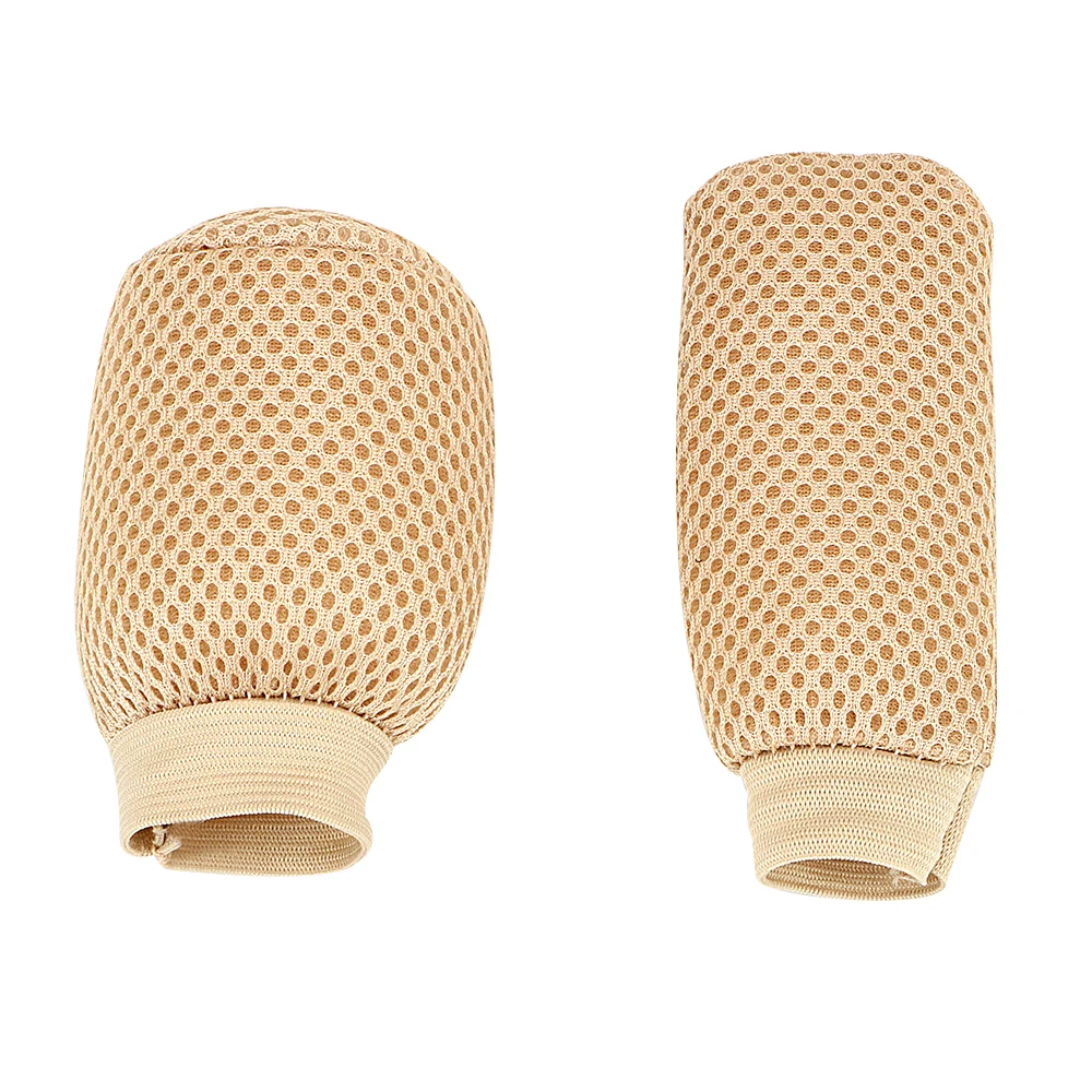 2 шт./компл. автомобилей стояночного тормоза Захваты для стояночного тормоза крышка втулка ручного тормоза чехол для рычага переключения передач Универсальный Авто-Стайлинг Авто украшения - Название цвета: Бежевый