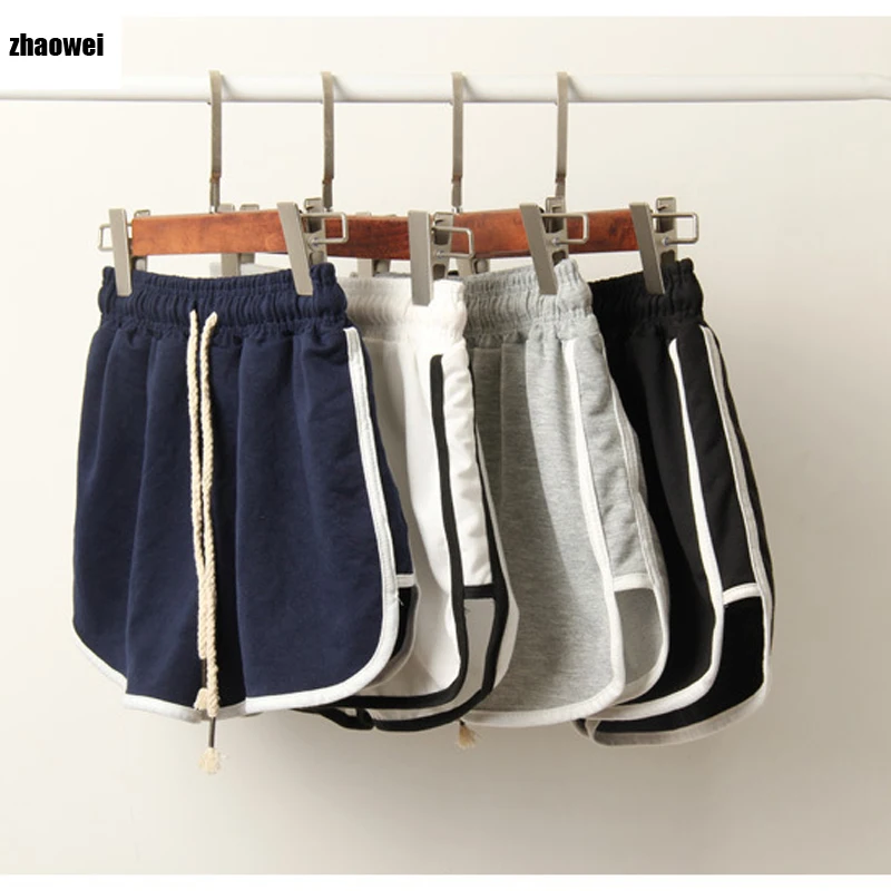 

Fashion Summer Casual Shorts Woman 2018 Stretch High Waist Booty Shorts Female Black White Loose Beach Sexy Short SXXL
