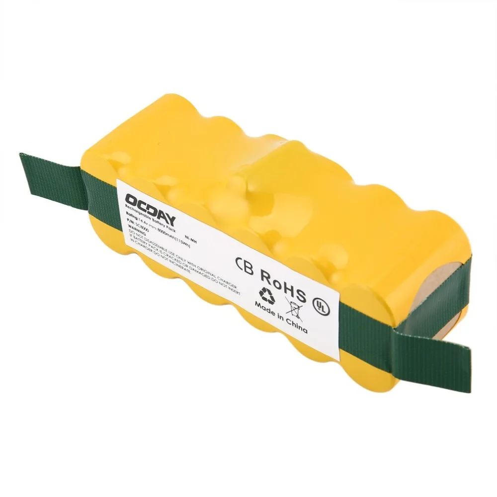 14.4V 8000mAh Ni-MH Rechargeable Battery for Irobot Roomba 500 510 530 531 535 540 545 550 560 562 570 580 581 600 780