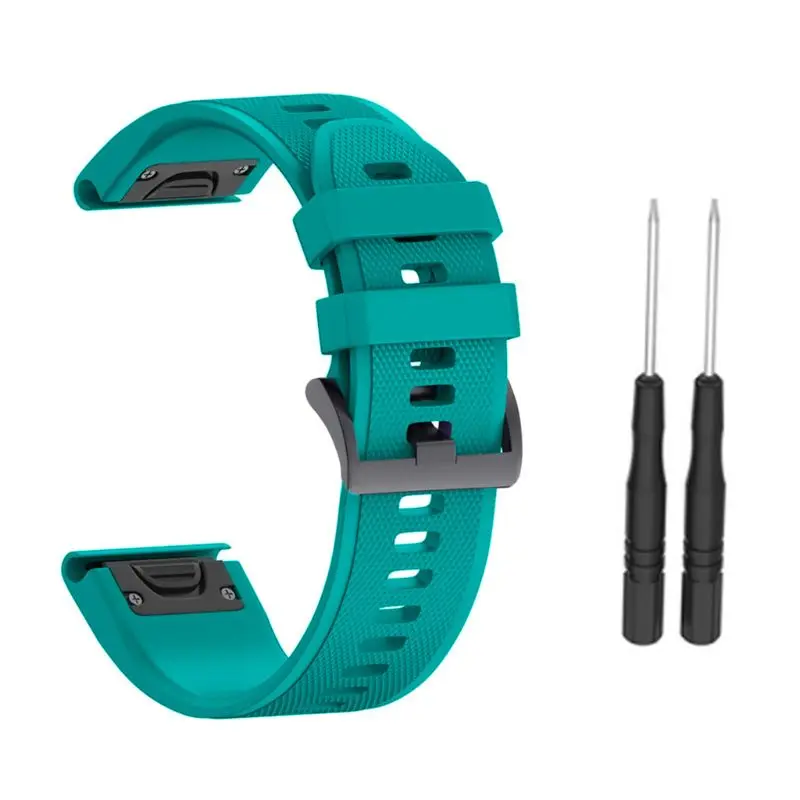 

20MM Quick Release Silicone Strap for Fenix 5S for Fenix 5S Plus For Garmin Instinct Watch Quick Release Watchband