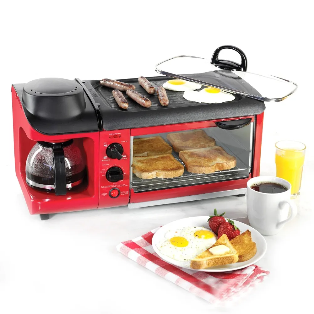 Многофункциональный тостер для хлеба, электрическая духовка, кофеварка для завтрака, домашний омлет 3 в 1, машина для завтрака, tsk-2871