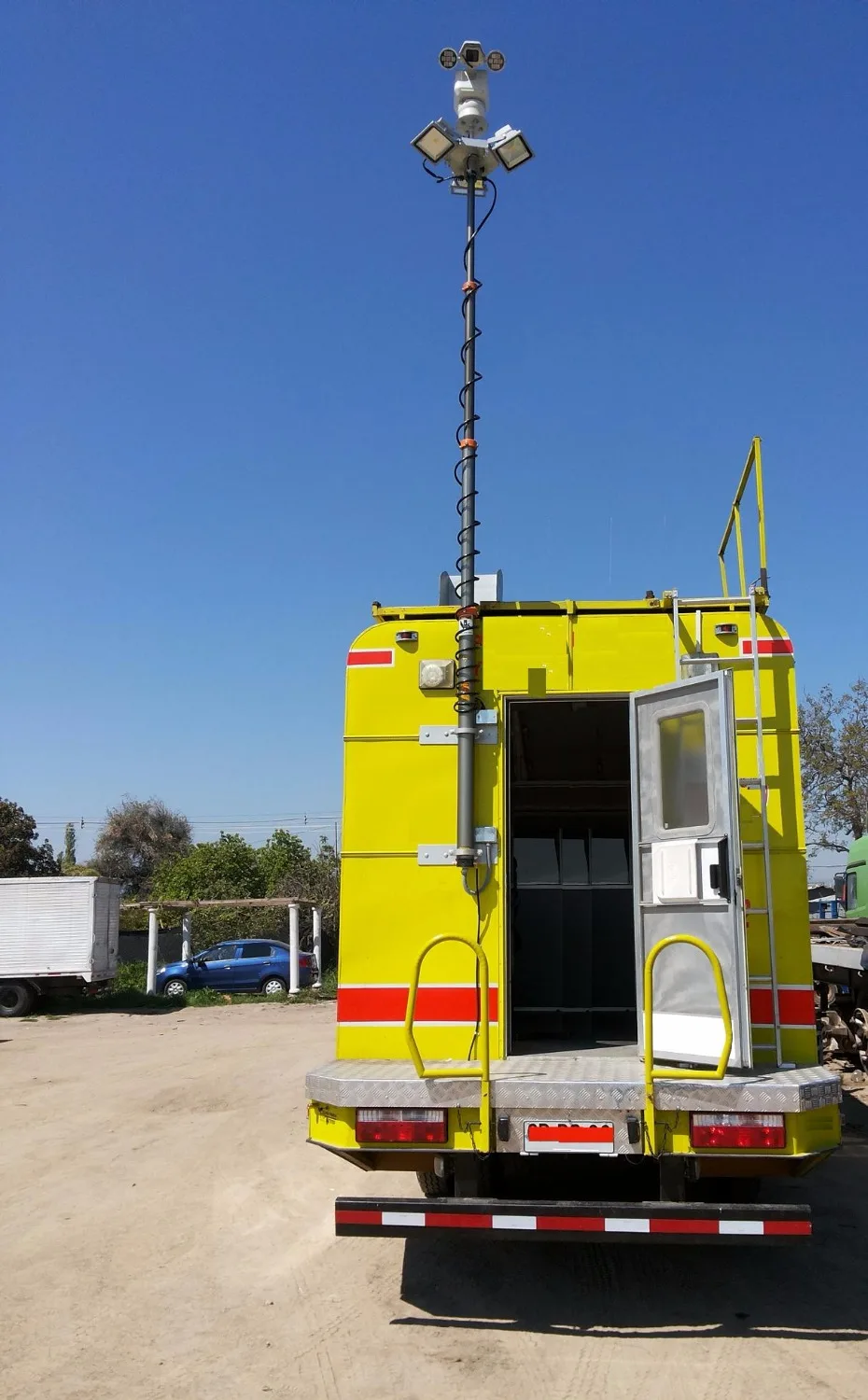 5 м 40 кг нагрузка 1 55 Закрытая телескопическая антенна связи wifi башня сверхмощная