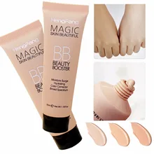 1Pc HengFang 3 tipos de Color de la piel Natural iluminar Base de maquillaje corrector de larga duración cara Base para blanqueamiento crema BB TSLM1