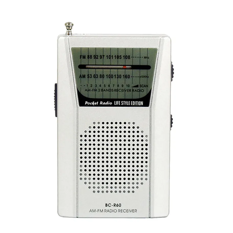 

Mini Portable Pocket AM FM Radio Speaker Telescopic Antenna Radio Pocket World Receiver Free Shipping 30AP0