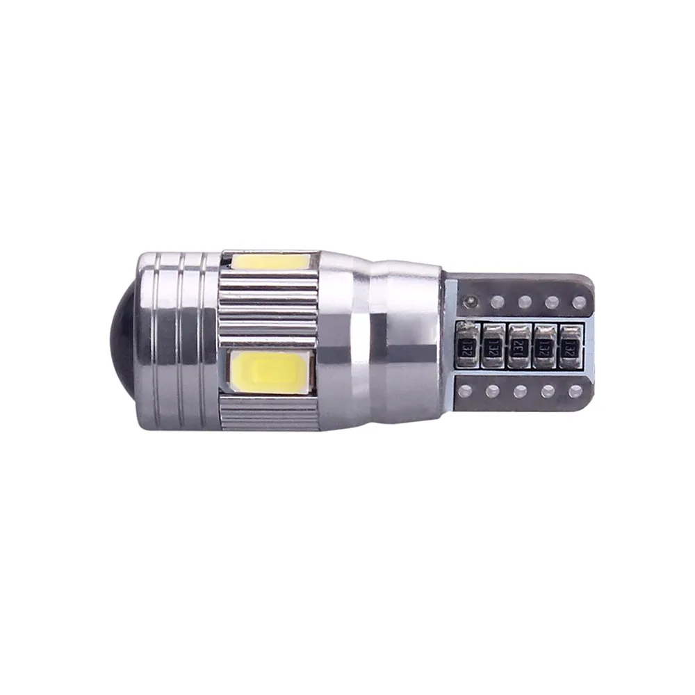 10 шт. T10 W5W 6SMD 5730 5630 автомобиля Тюнинг для Ford Focus 2 1 Fiesta Mondeo 4 3 Transit Fusion Kuga Ranger S-max Парковка лампы светодиодный