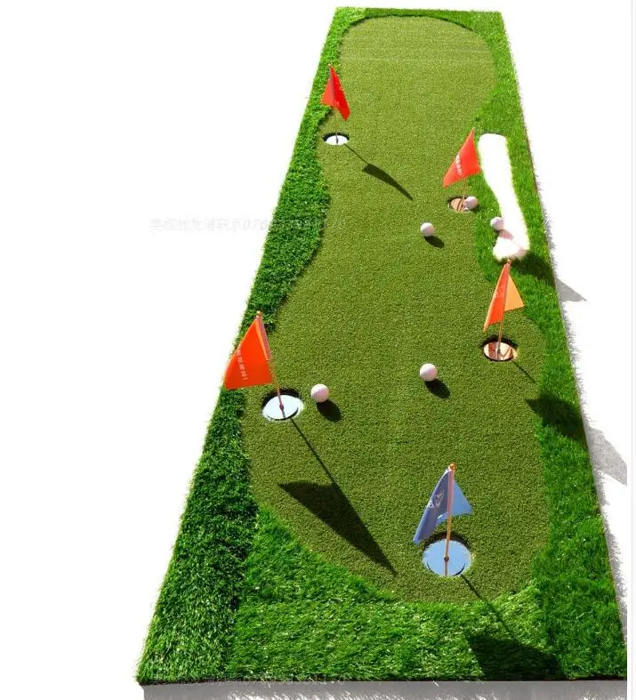 Golf putt practice mats indoor/outdoor practice blanket coaching