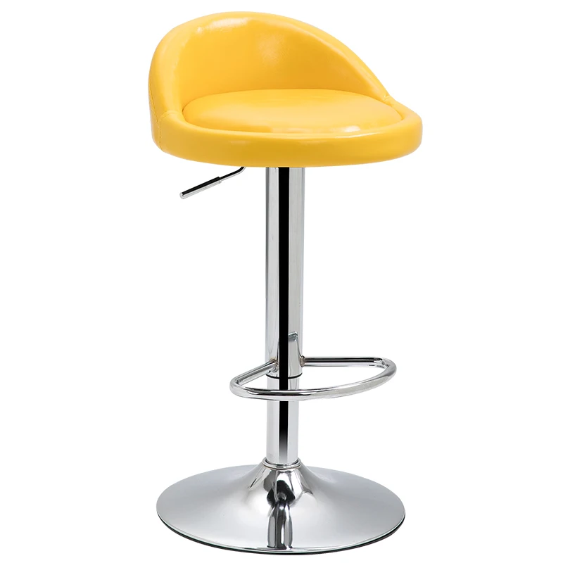 Железный барный стул табуре де бар дотомия стул для макияжа Современный барный стул красивые мебели для гостиной современная простота - Цвет: electroplated feet