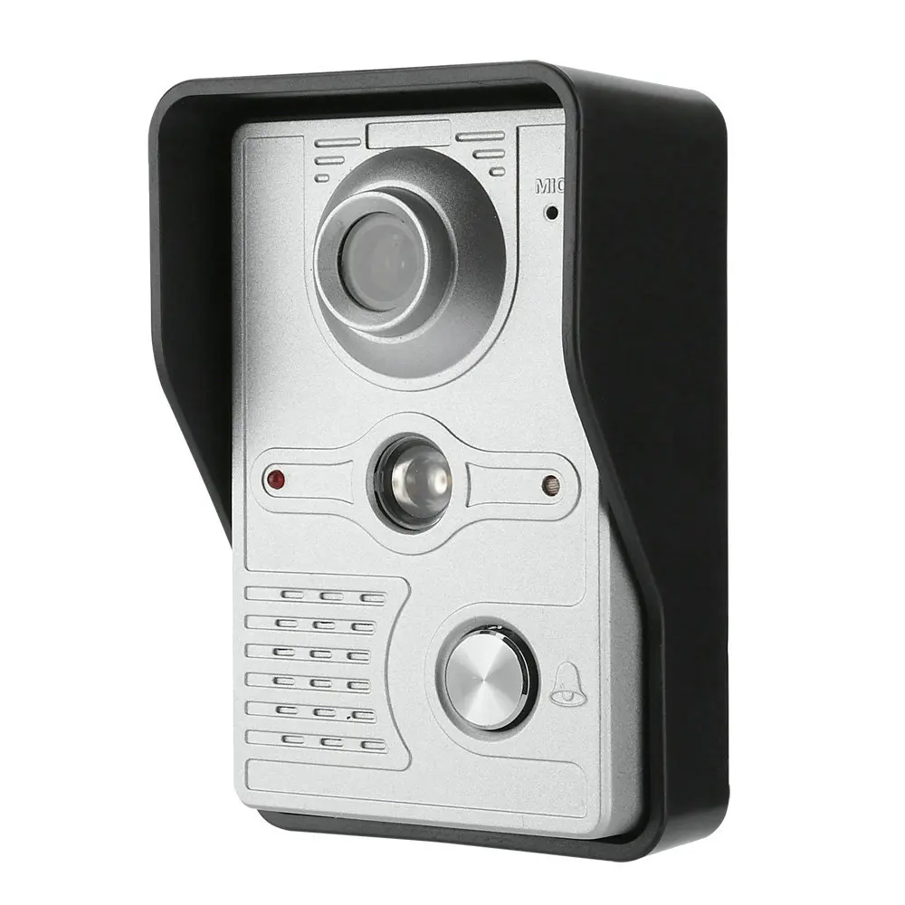 Yobang безопасности " цифровой дверной звонок видео телефон домофон видеодомофон система белый монитор набор ИК-камер