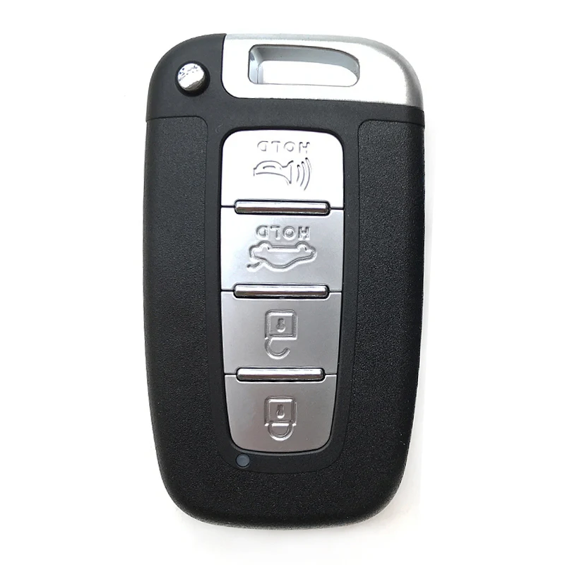 3 4 кнопки автомобильный смарт-ключ чехол для hyundai Sonata IX35 для Kia Sportage Forte K5 K2 чехол для дистанционного ключа пустой корпус fob - Количество кнопок: 4 Кнопки