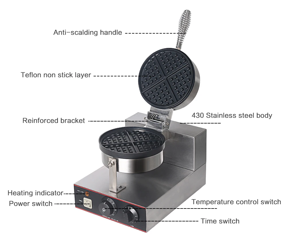 cara membersihkan waffle maker