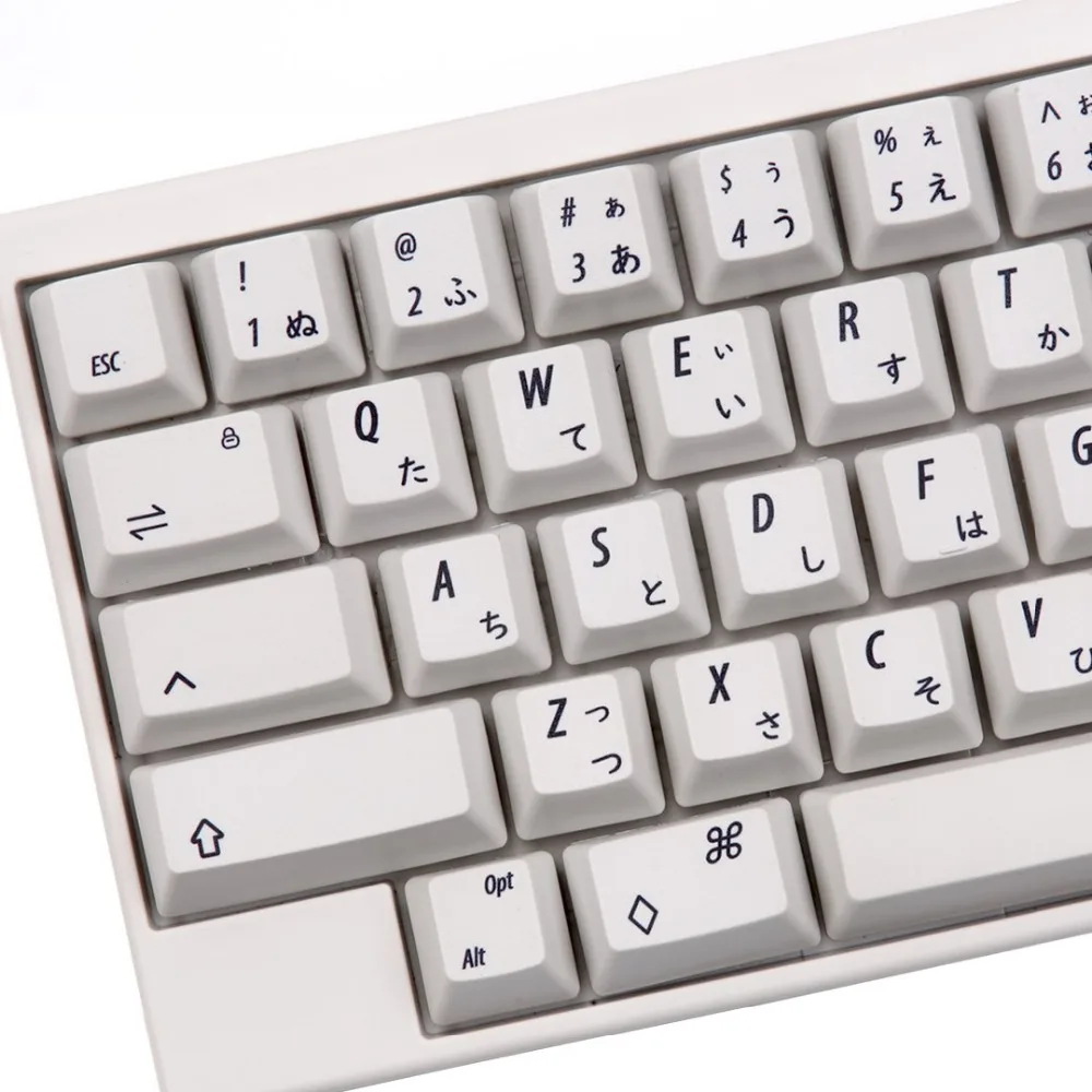 Краситель-sub светло-серый японский keycap для электростатической емкости клавиатуры