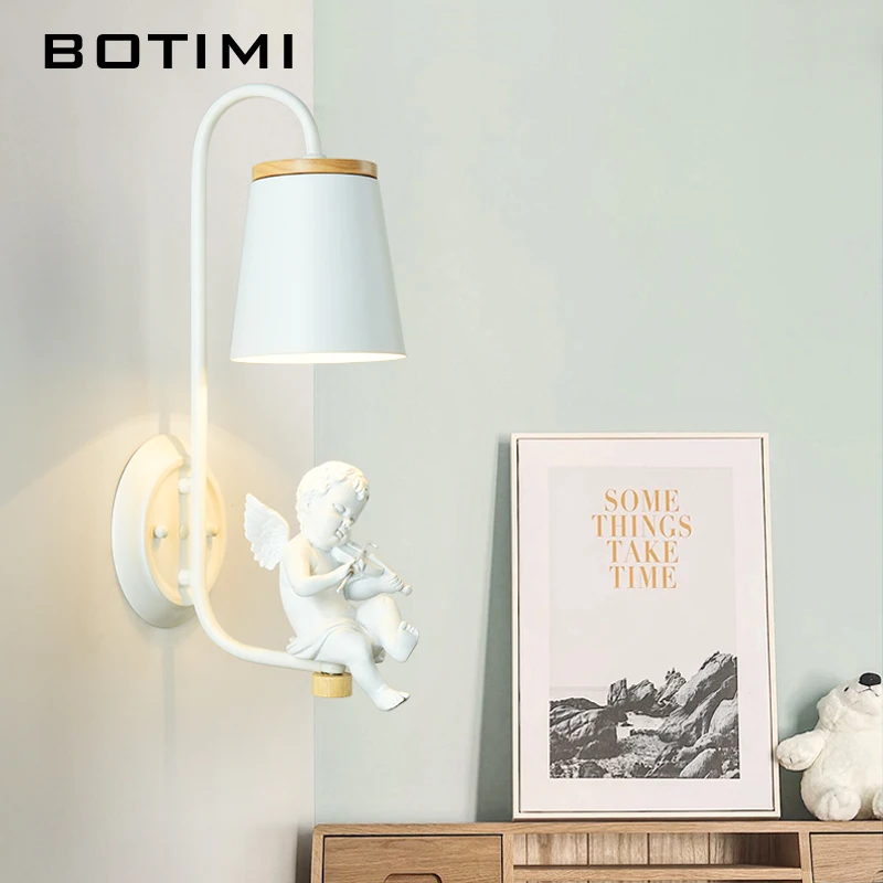 Aliexpress.com : Buy BOTIMI Nordic Wall Lamp In White LED ...