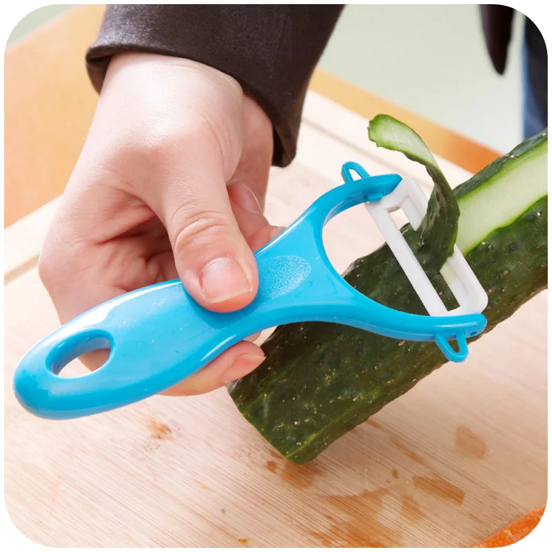 

Kitchen ceramic paring knife fruit knife fashion fruit peeler gearshaping shavians amphisarca 10pcs/lot
