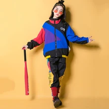 Костюмы для джазовых танцев; одежда в стиле хип-хоп для мальчиков и девочек; детский сценический костюм для танцоров; детская одежда для шоу, уличных танцев, выступлений; DNV10632