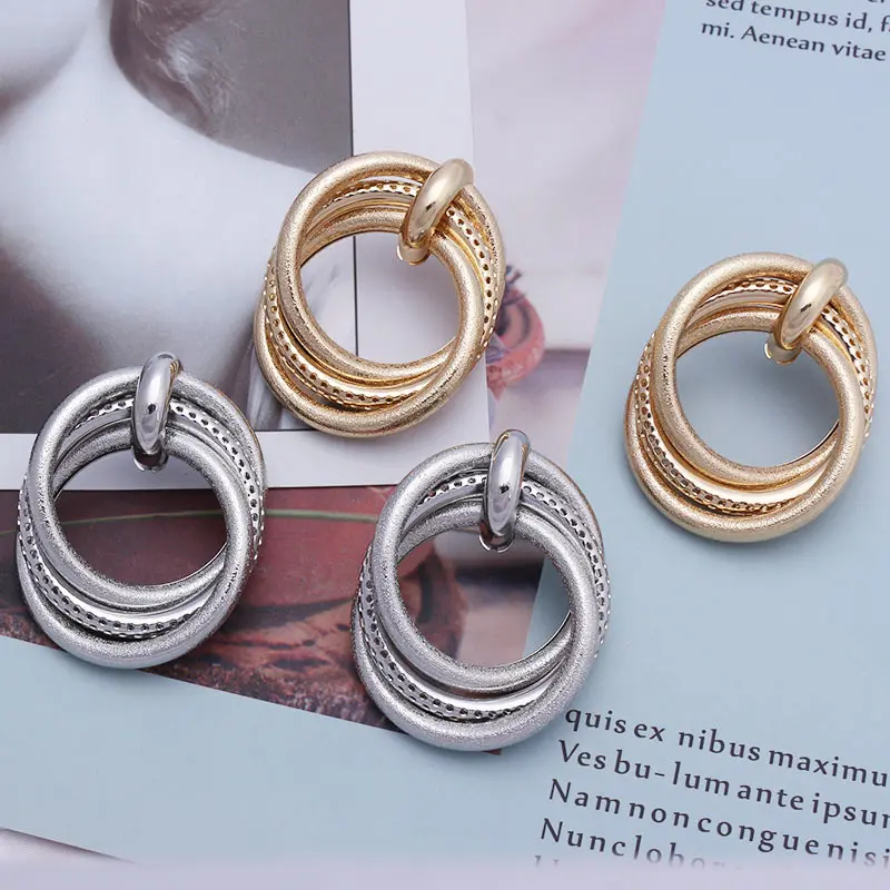 Женские Висячие серьги с большими золотыми и серебряными жемчужинами эффектные