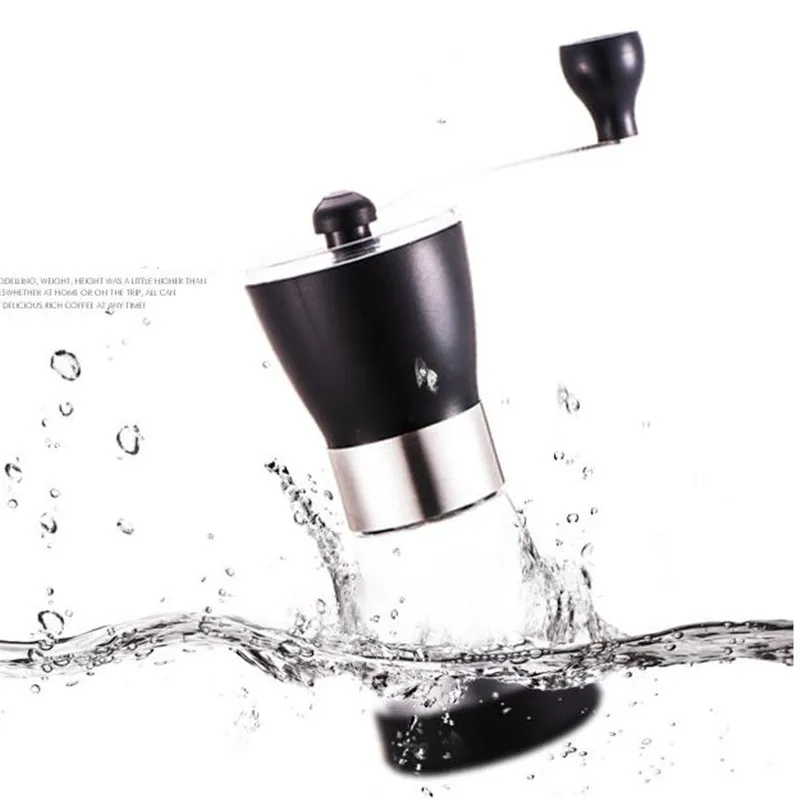 ONEUP دليل القهوة طاحونة خام سيراميك القهوة طاحونة اليد Coffeeware حبوب القهوة الفلفل مطحنة التوابل طاحونة المحمولة آلة