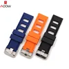 Generic Watchband Silicone Rubber Watch Strap Bands Waterproof 20mm 22mm Watches Belt Top Quality ► Photo 2/6