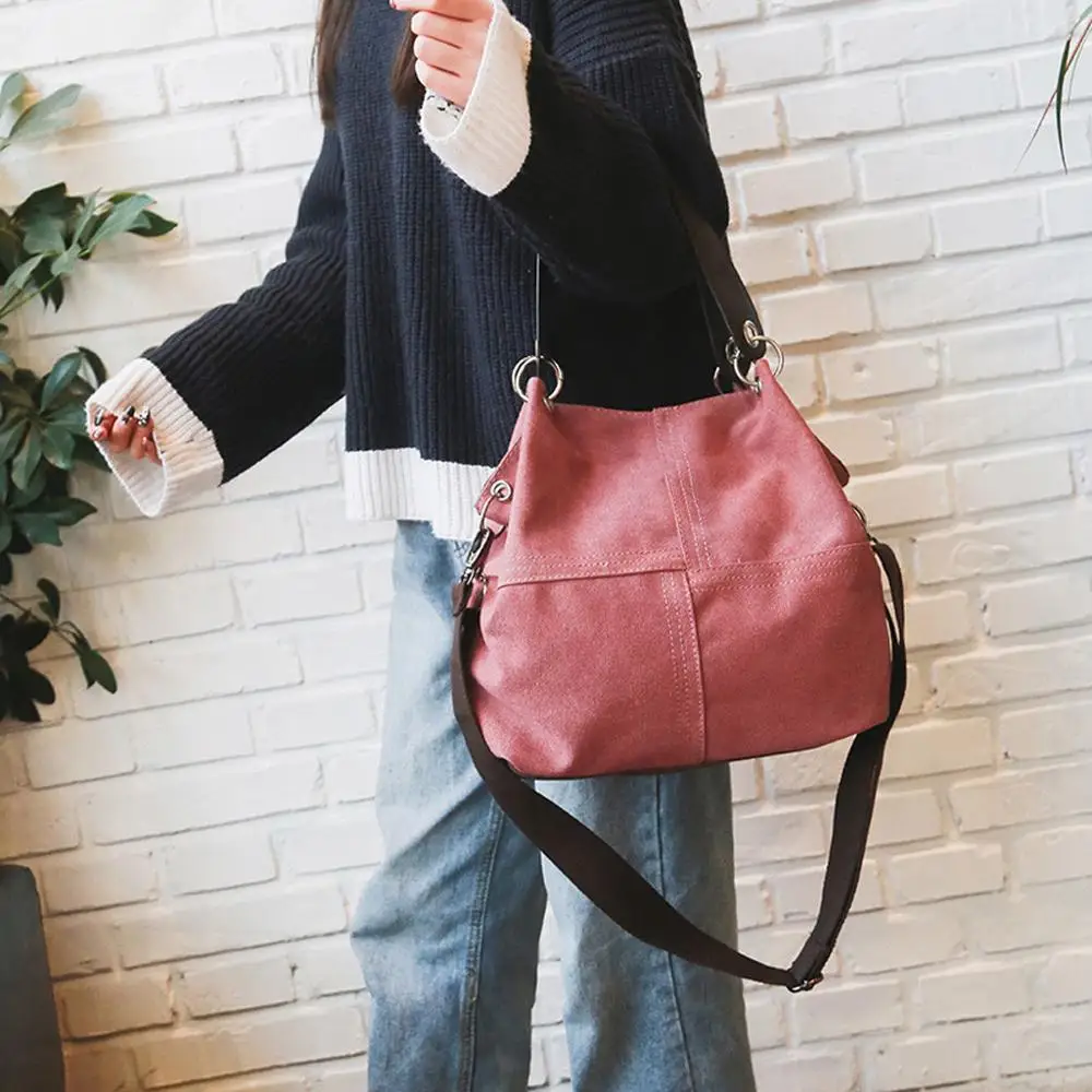 

Fashion Women cube Girl Outdoor Sport luggage Big Canvas Pure Color Crossbody Weekend Travel Large Shoulder Hand Duffel Bag Tool