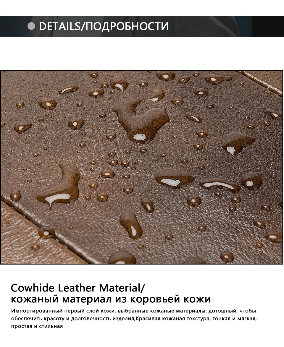 Men's Shoulder Bag Men Genuine Leather Casual Purses and Handbags for Money Ipad Crossbody Bags Gifts bolsas male16