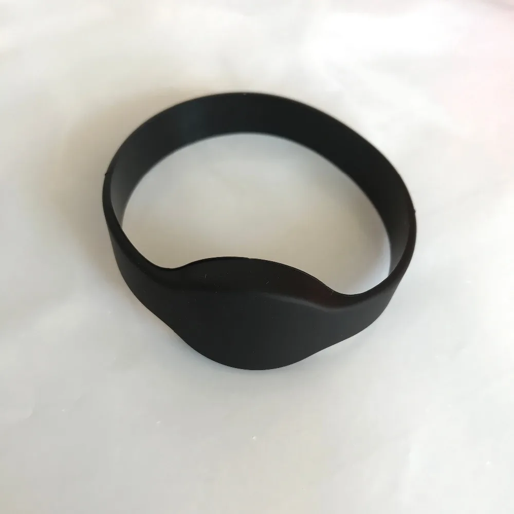 10 шт. 13 56 МГц ISO 14443A 1K NFC черный силиконовый браслет rfid | Безопасность и защита