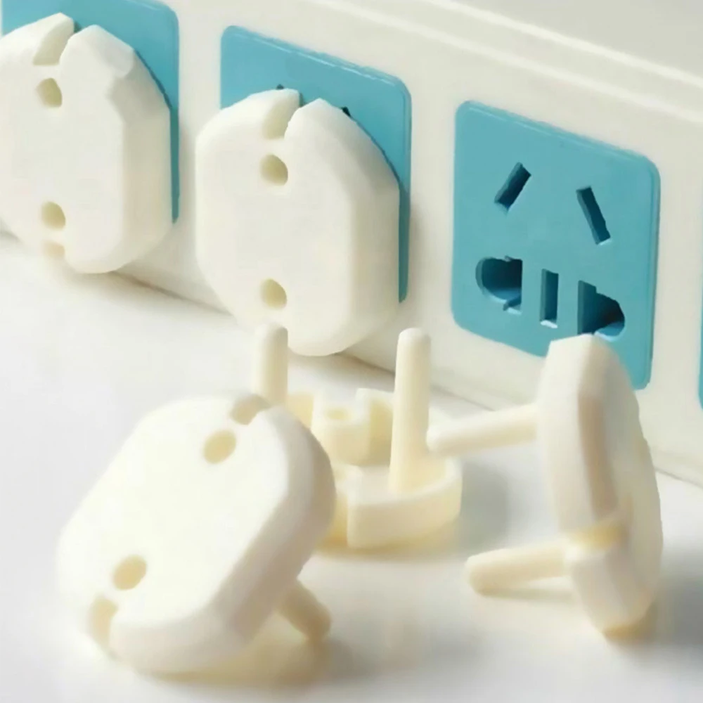 10Pcs EU Child Safety Electrical Outlet Cover Plugs for Power Socket