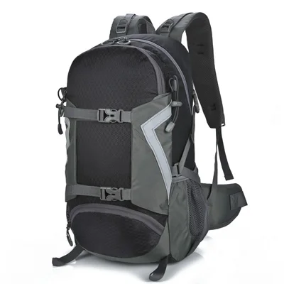 Уличные сумки, походный рюкзак, 30л, водонепроницаемый, анти-слеза, нейлон, качественная сумка для мужчин и женщин, для альпинизма, путешествий, велоспорта, спортивный рюкзак - Цвет: Black