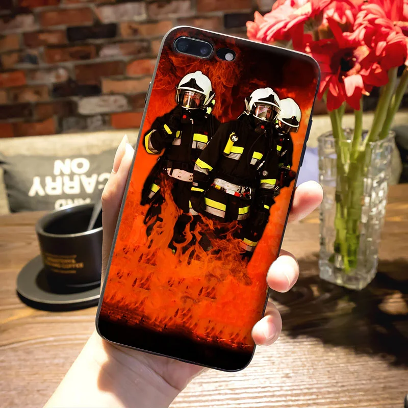 MaiYaCa пожарные-герои пожарный роскошный классный чехол для телефона для iPhone 8 7 6 6S Plus X 5 5S SE 11pro max чехол в виде ракушки