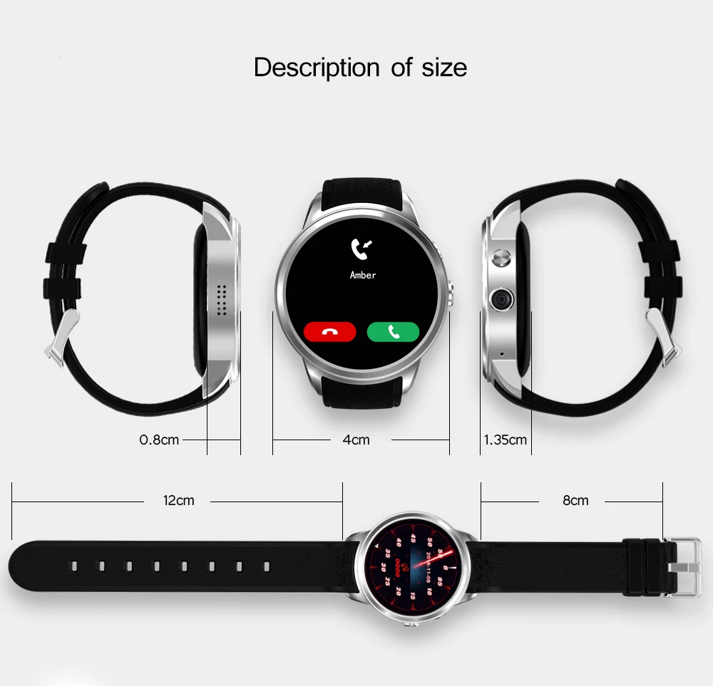 

Smartch X200 Smart Watch 3G Wifi Bluetooth GPS Watch MTK6580 Android 5.1 Smartwatch Phone heart rate monitor Camera ROM 16GB RAM