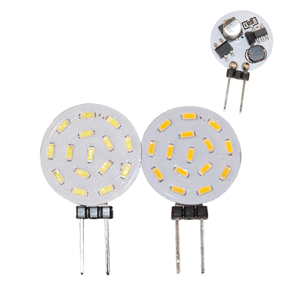 JYL 1 шт. G4 15 3014 SMD Кабинет морской Лодка чтение Светодиодная лампа 10 В 24 теплый белый
