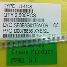 2500 шт./лот X настоящий SMD 1N4148 LL4148 4148 диоды LL34