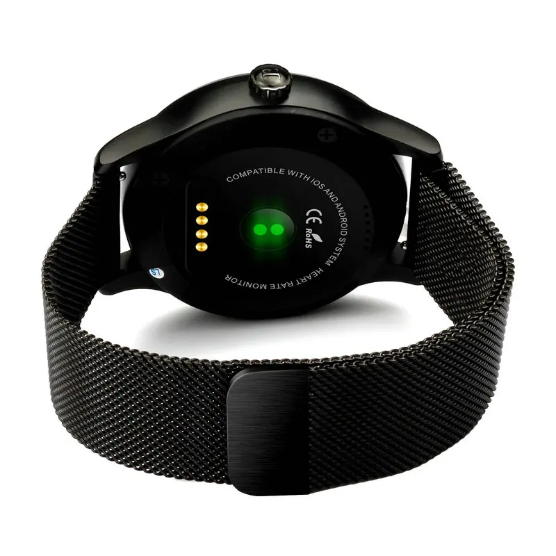 Moonlinks K88 Носимых устройств Мобильные часы smart watch Мужчины из нержавеющей стали