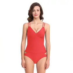 Для женщин женский купальник 2019 сплошной купальник из двух частей Для женщин Ретро Слинг Треугольники пляжная одежда купальники одежда
