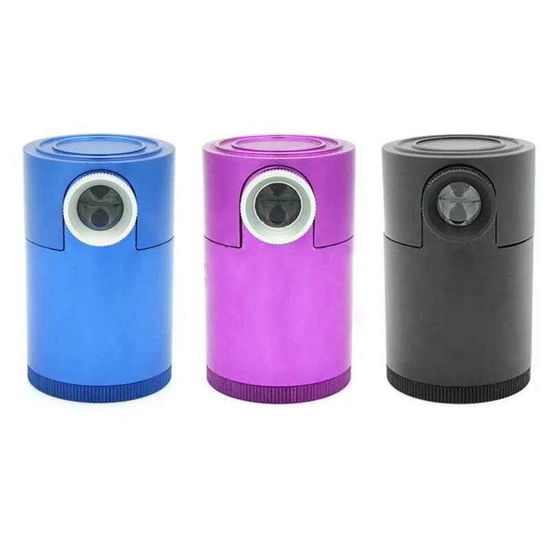 10X MINI Jewelry Waist Prism All Metal Diamond GIA Magnifying Glass Gem Waist Code Identification Observation Tool Purple Blue